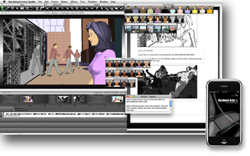 Storyboard artist upgraded for mac